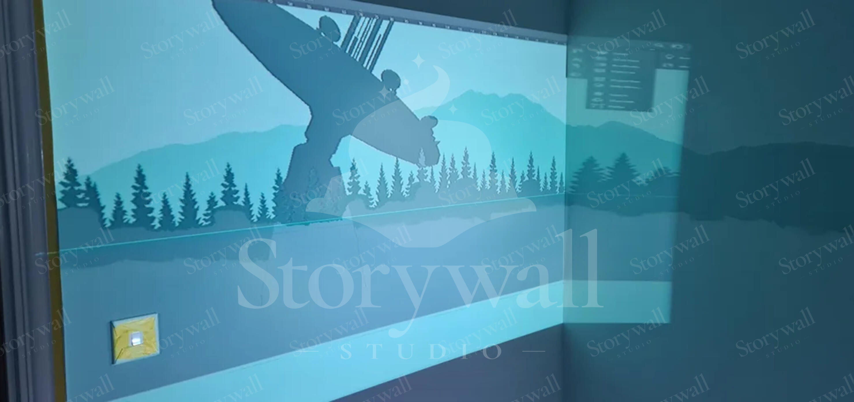 Forest Moon Projected layout