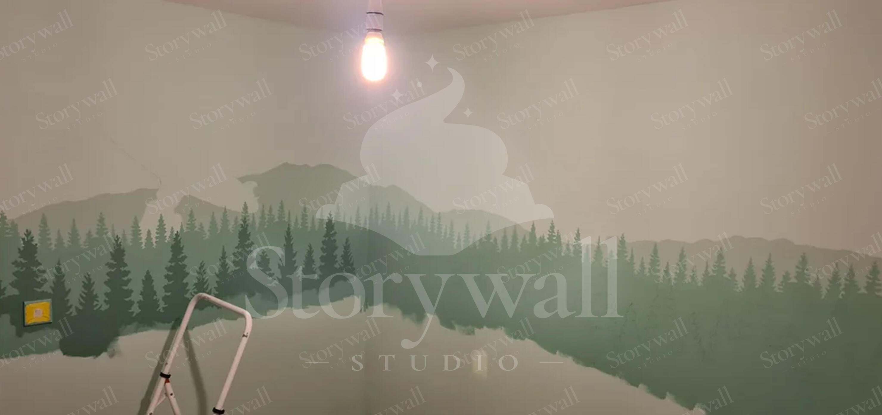 Forest Moon In progress (blocking in)